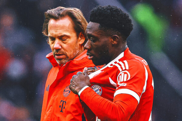 Canada Captain Alphonso Davies Limps Off With Injured Hamstring In Bayern Win