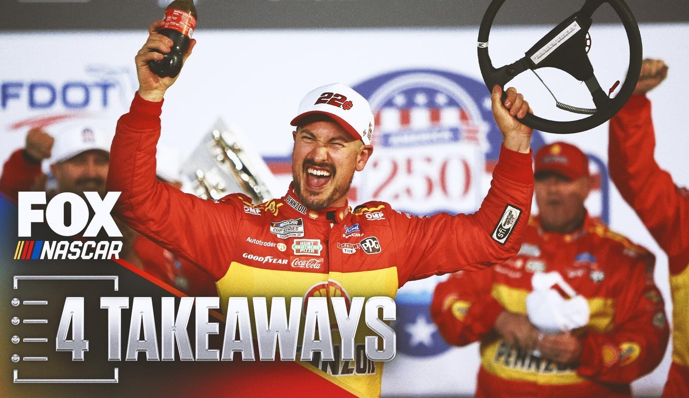 4 Takeaways From Chase Elliott and Joey Logano Winning NASCAR Duels at Daytona