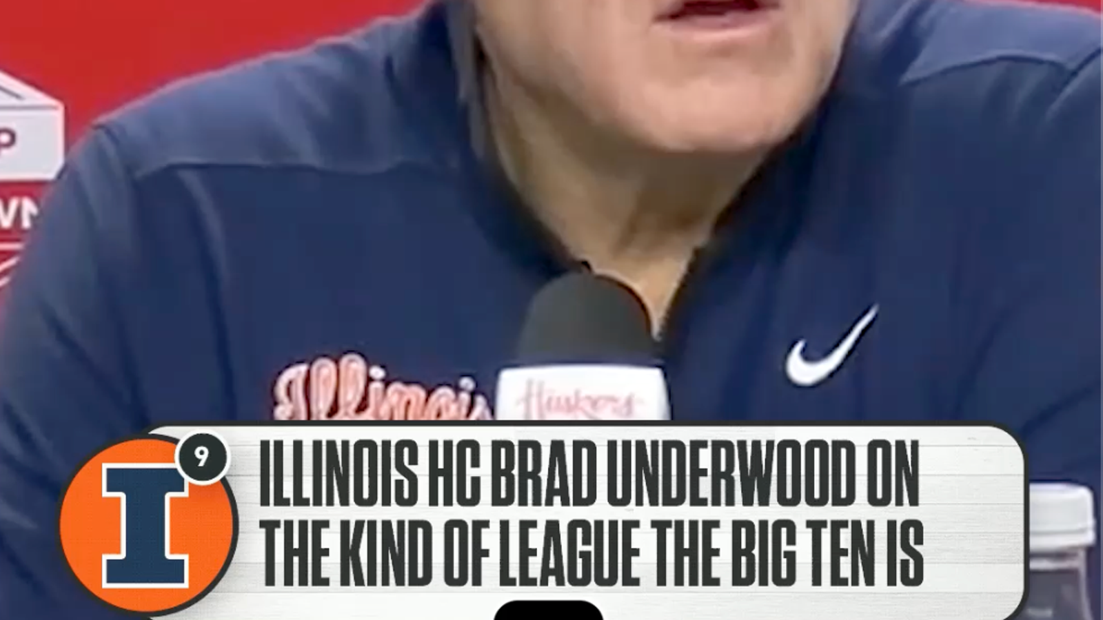 Illinois Coach Brad Underwood: Big Ten Has ‘Always Been Pretty Dominant’