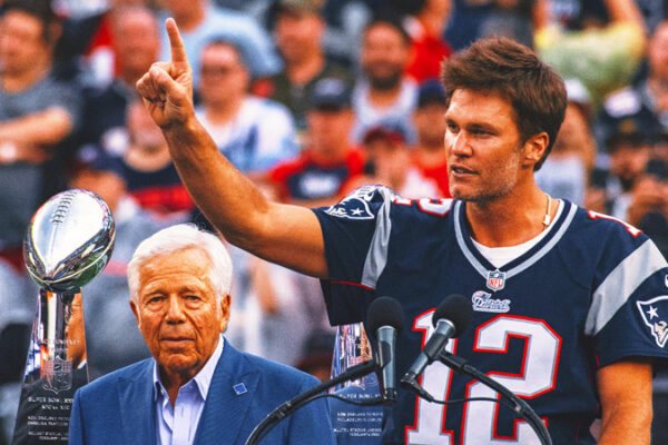 Tom Brady to Patriots Owner Robert Kraft: ‘Get That 7th Ring So We Can Match’