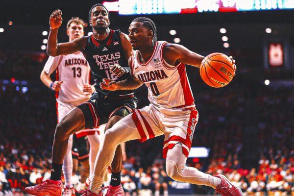 No. 16 Texas Tech Beats No. 1 Arizona in OT for Wildcats’ 2nd Straight Loss