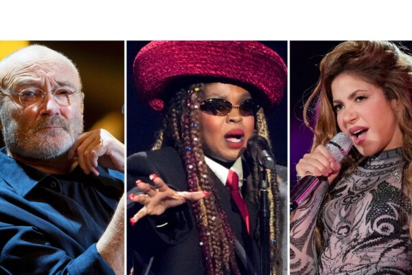 Phil Collins, Lauryn Hill, INXS, Iron Maiden, Luther Vandross get Rock Hall nods