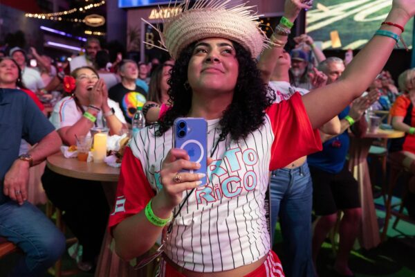 Puerto Rico stops for 13 minutes to applaud history and bask in Bad Bunny’s glow