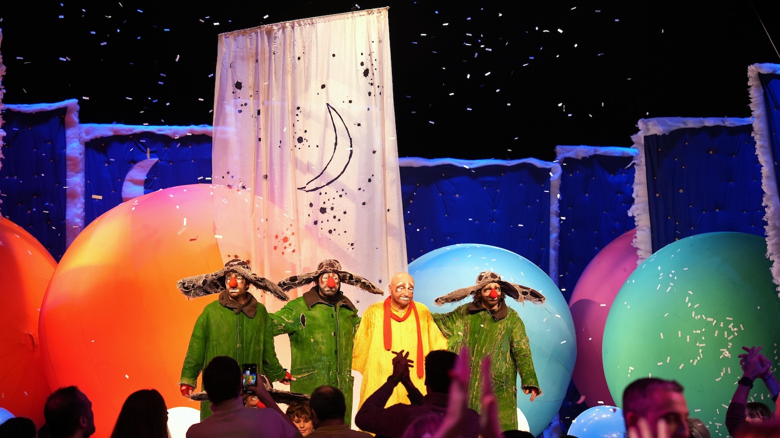 Olympics opening ceremony in Milan was lacking snow, but tiny winter wonderland was on its sidelines