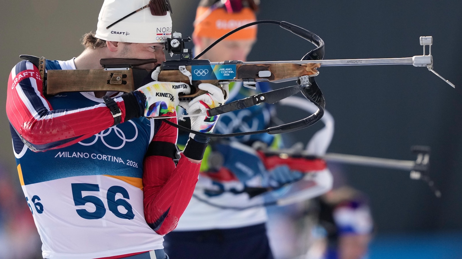 Norwegian biathlete wins another bronze medal, days after confessing infidelity