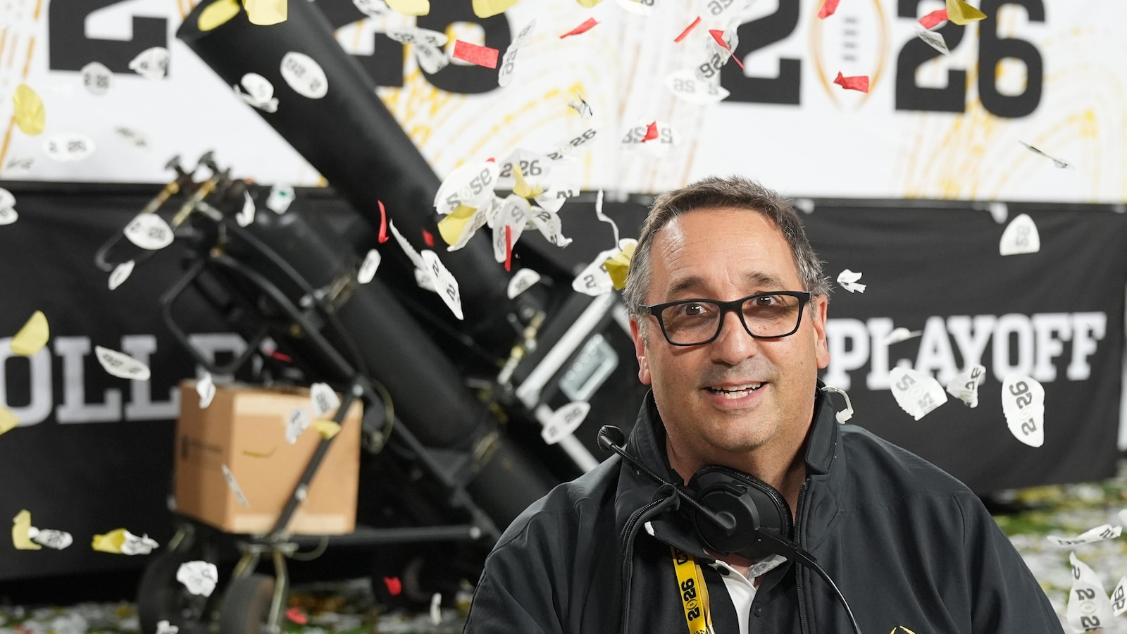Meet the man behind the Super Bowl’s annual confetti blizzard