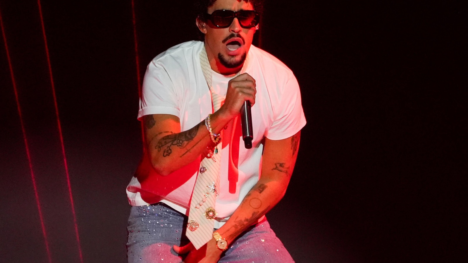 Bad Bunny to discuss Super Bowl halftime performance fresh off big Grammy win