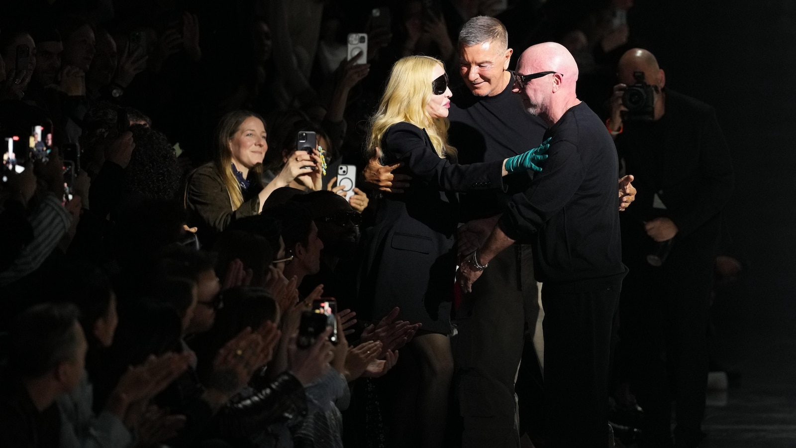 Madonna steals the spotlight at Dolce & Gabbana’s Milan Fashion Week runway show