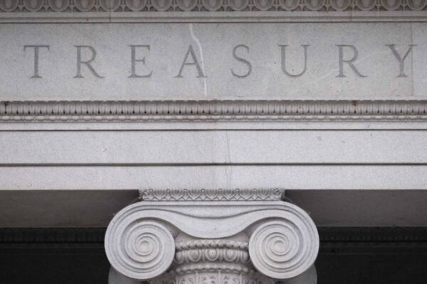 U.S. deficit tops  trillion through February but runs below year-ago pace