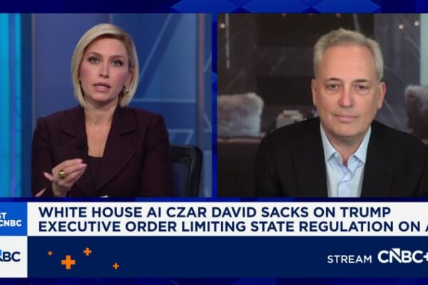 David Sacks says his time as Trump’s crypto and AI czar has ended