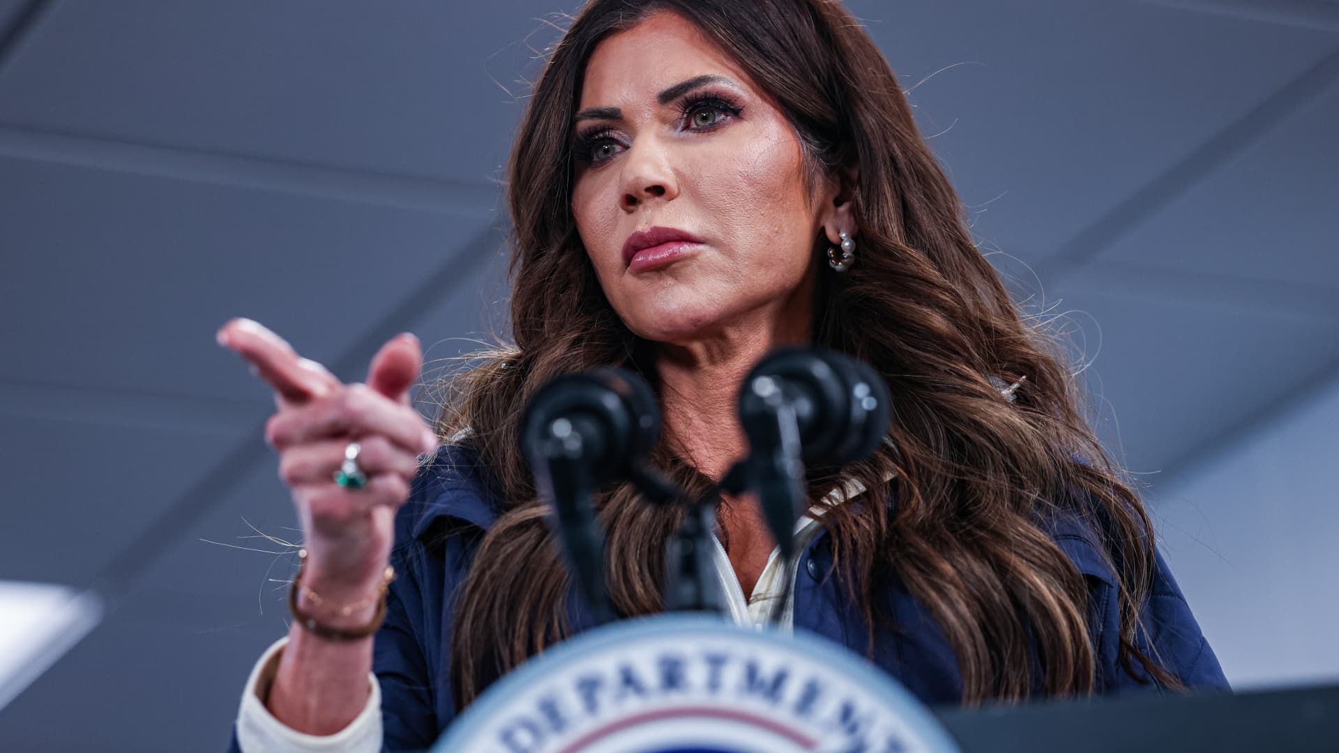 Noem firing doesn’t break DHS funding impasse, Democrats say