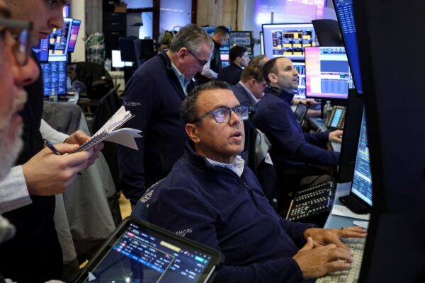 Software stocks suddenly rally even as the wider market undergoes turmoil