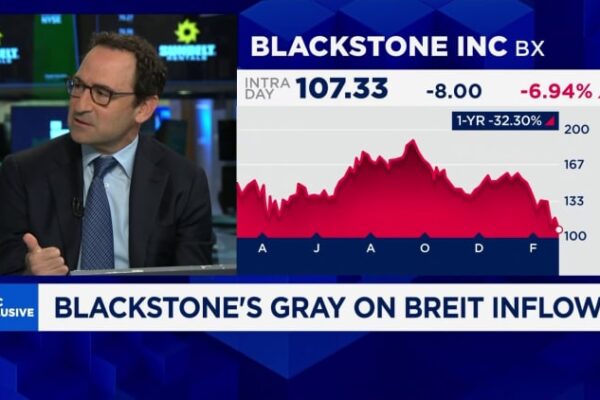 Blackstone’s Gray defends world’s largest private credit fund