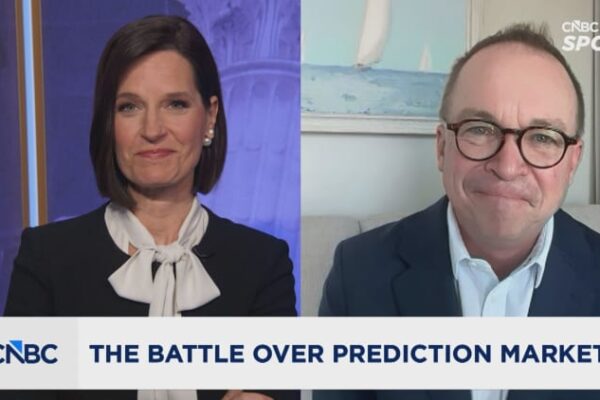 Prediction market gambling needs state regulation, Mulvaney says