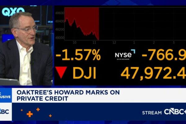 Oaktree’s Howard Marks says there’s no systemic problem with private credit