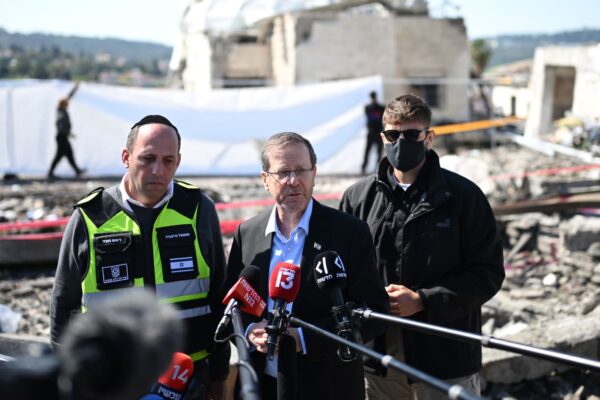 Israel president Herzog says Middle East peace worth cost