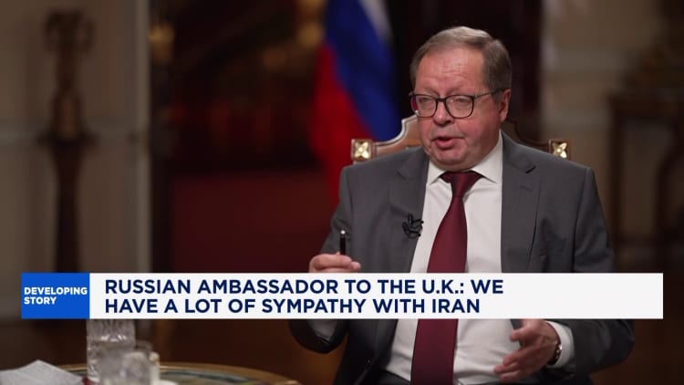 U.S. has no clear exit strategy from Iran war: Russia’s UK ambassador