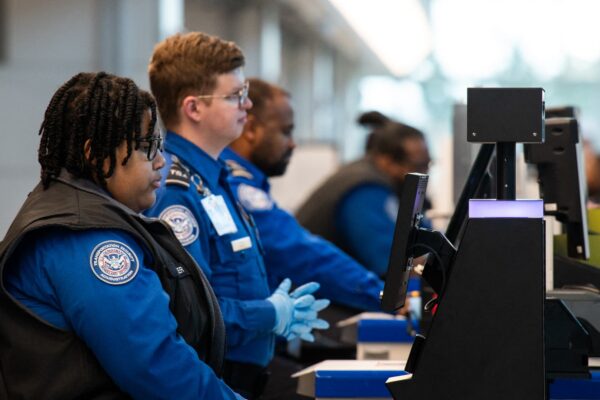 TSA officers will start getting paychecks as early as Monday, DHS says