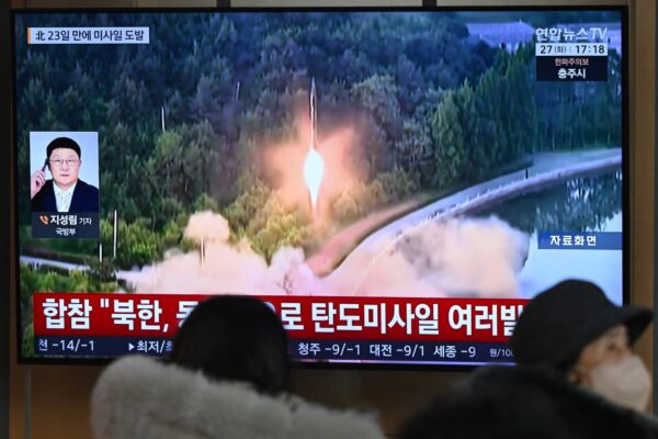 North Korea fires 10 ballistic missiles amid U.S.-South Korea drills
