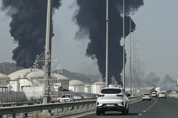 Some oil-loading operations in UAE hub suspended after fire: Reuters