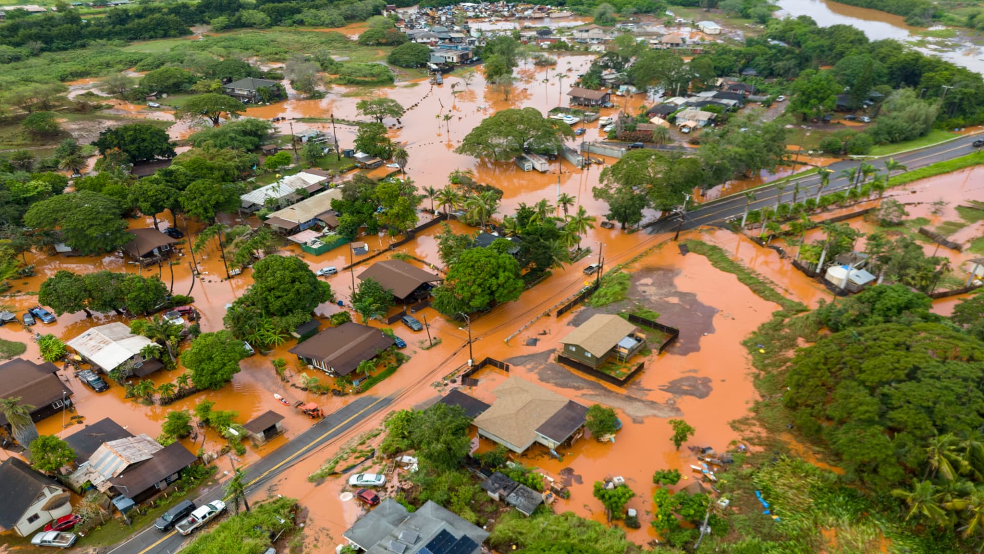 Hawaii suffers its worst flooding in 20 years