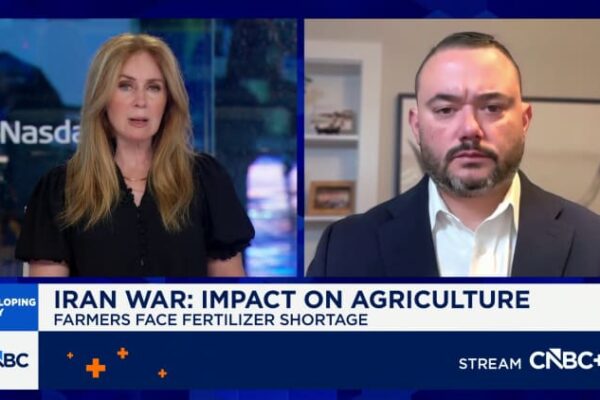 Fertilizer prices surge amid Iran war, sparking food security warnings