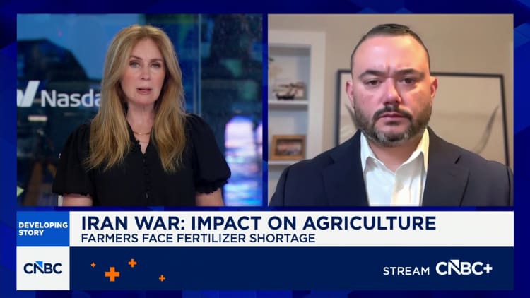 Fertilizer prices surge amid Iran war, sparking food security warnings