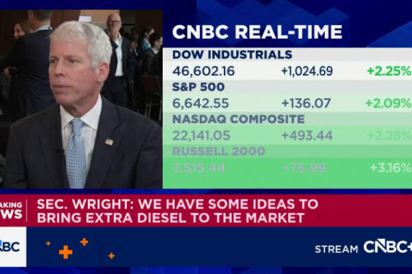 U.S. to bring more diesel to market to address fuel prices: Wright