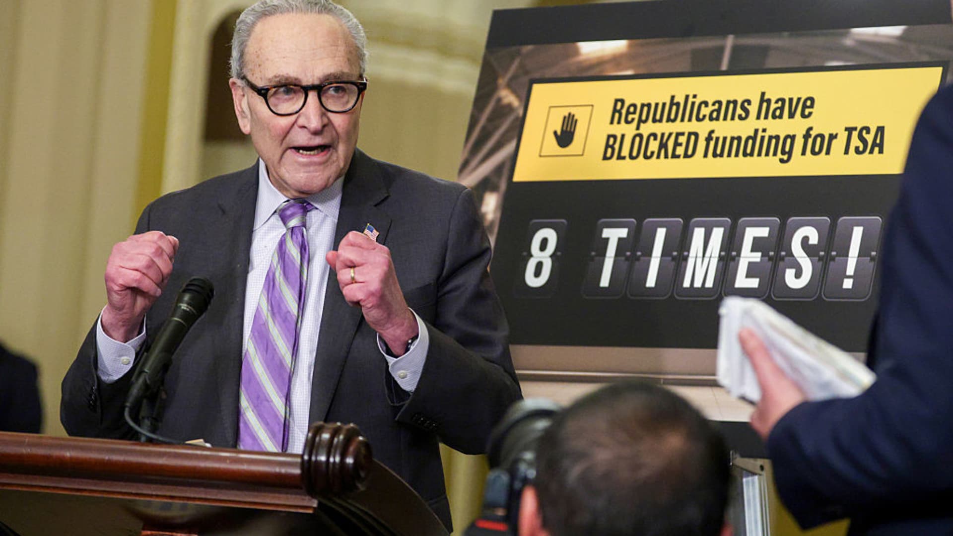 Republicans balk at Senate Democrats’ DHS shutdown counteroffer