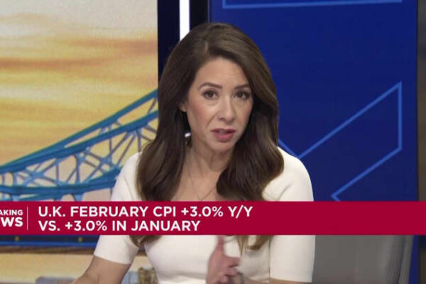 UK inflation unchanged in February in last print before the Iran war