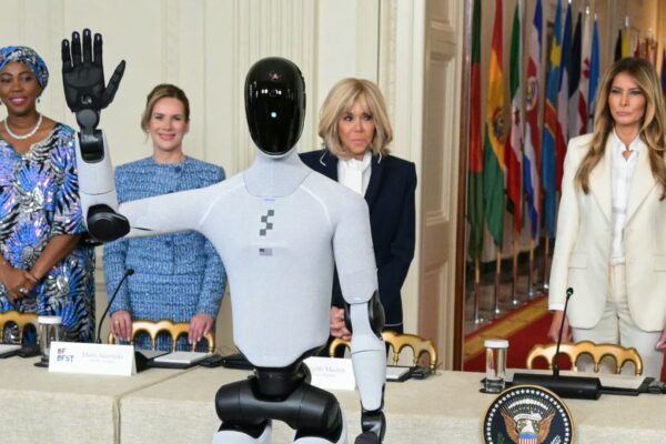The robotics company hosted by Melania Trump
