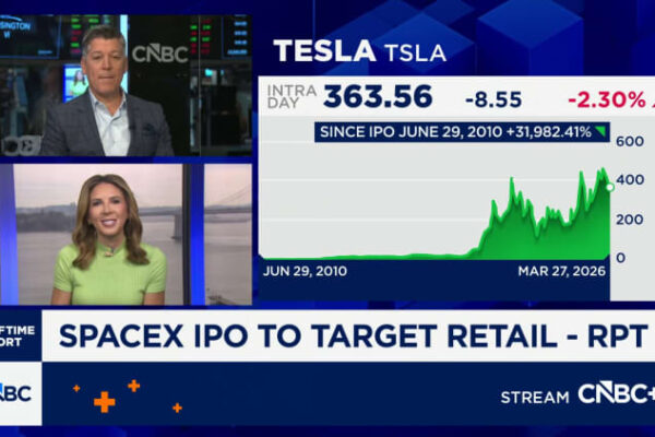 E*Trade in talks to lead SpaceX IPO share sale to small U.S. investors