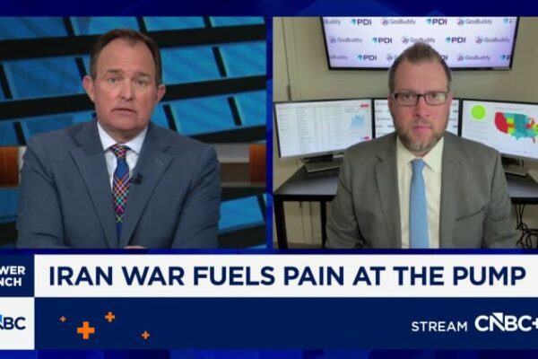 U.S. gas prices hit  per gallon as fuel prices surge due to Iran war