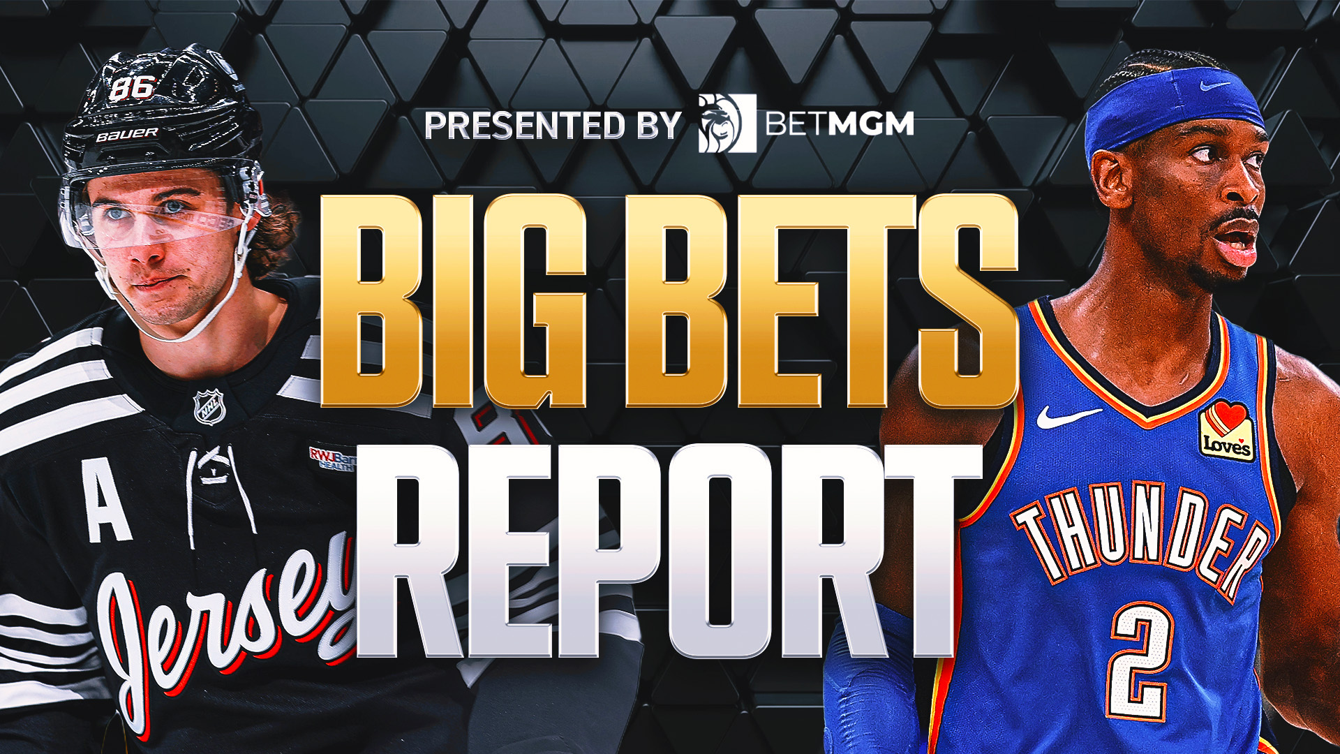 Big Bets Report: , 22-Leg NHL Parlay Cashes for K