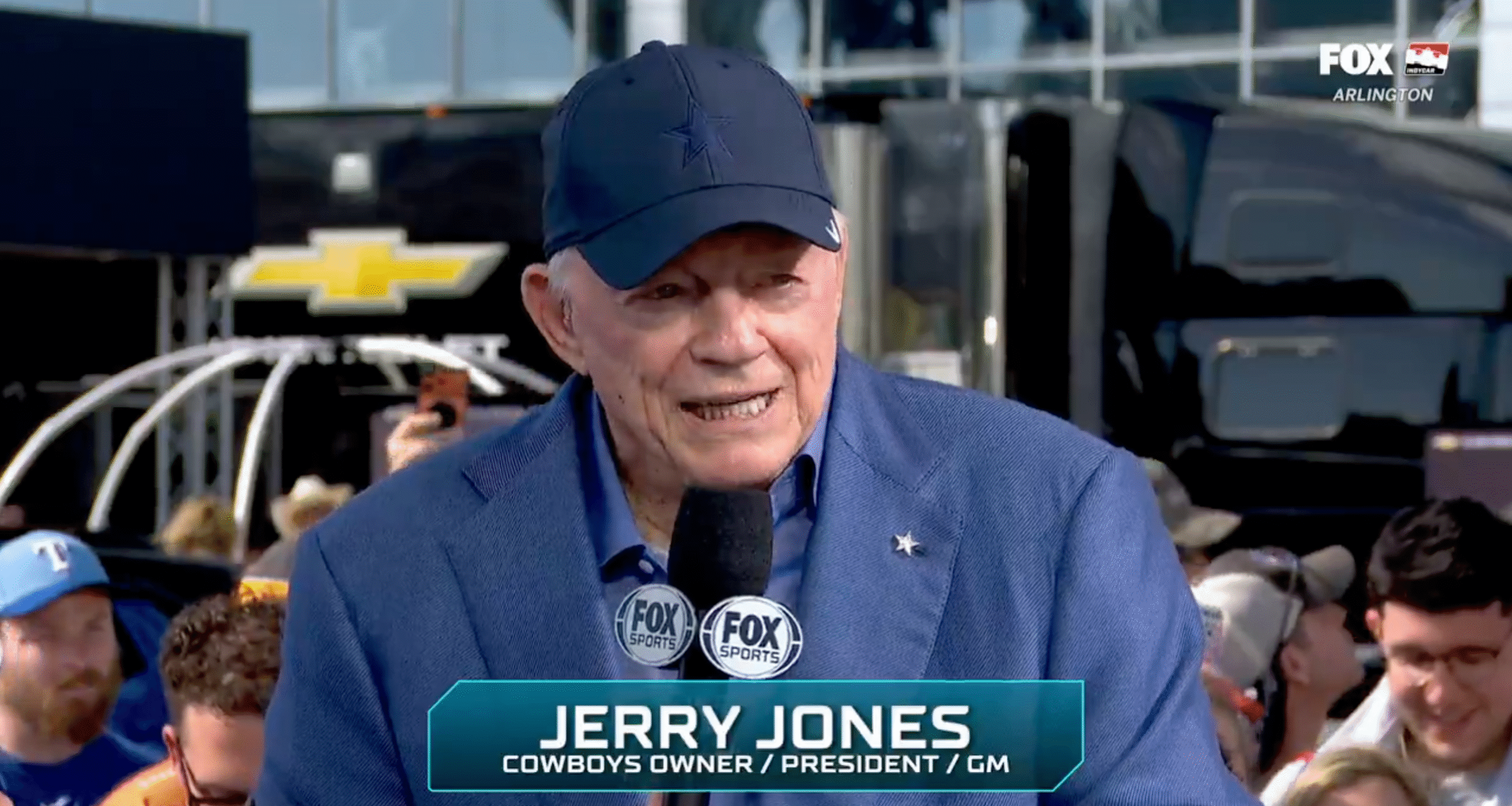 Jerry Jones Compared Pato O’Ward’s ‘Controlled Intensity’ to Deion Sanders