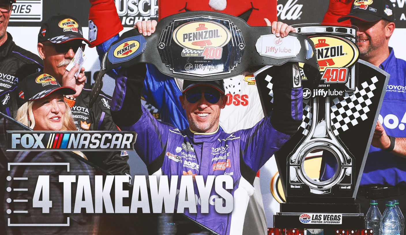 4 Takeaways From Las Vegas Where Denny Hamlin Continues To Rule