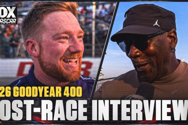Michael Jordan Praises Tyler Reddick’s ‘Unbelievable’ Outing In Darlington Win