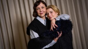 The director and ‘The Bride!’ Maggie Gyllenhaal and Jessie Buckley dare you to meet your monster