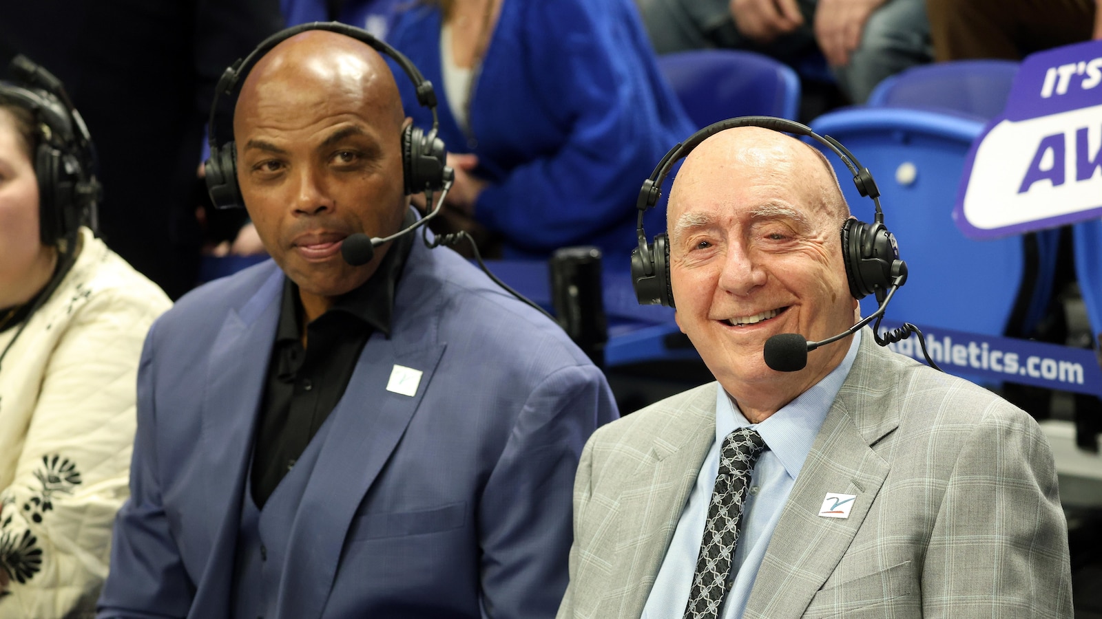 Dick Vitale and Charles Barkley will call their first NCAA Tournament game together