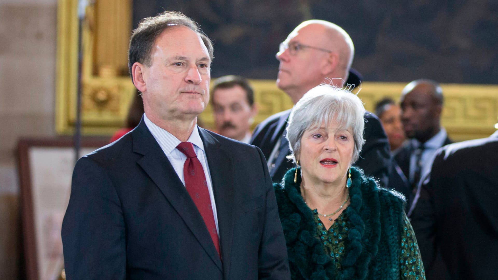 Supreme Court Judge Alito treated for dehydration at March event