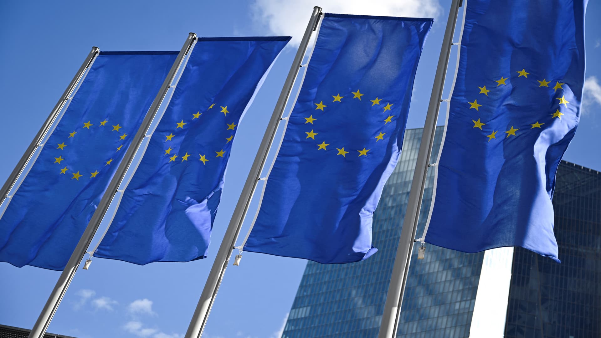 European Central Bank keeps rates on hold as inflation jumps