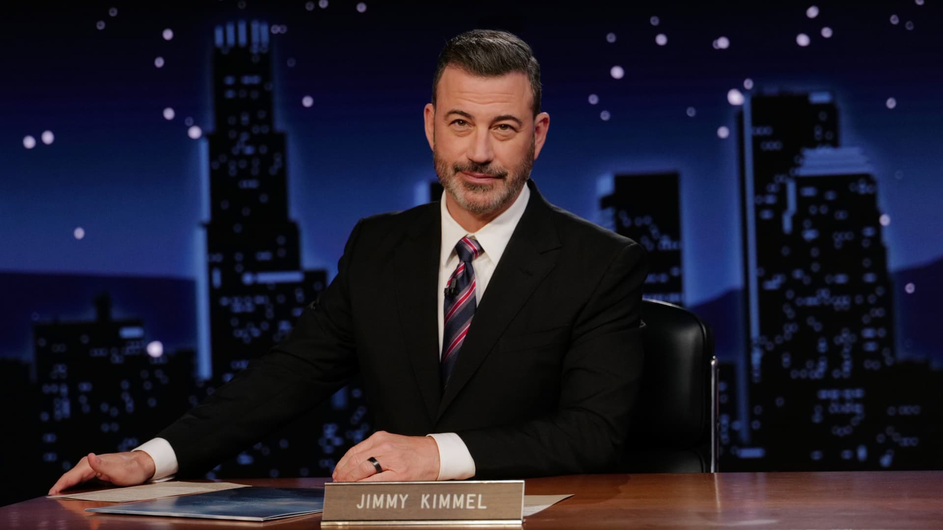 Trump says ABC should fire late-night host Jimmy Kimmel