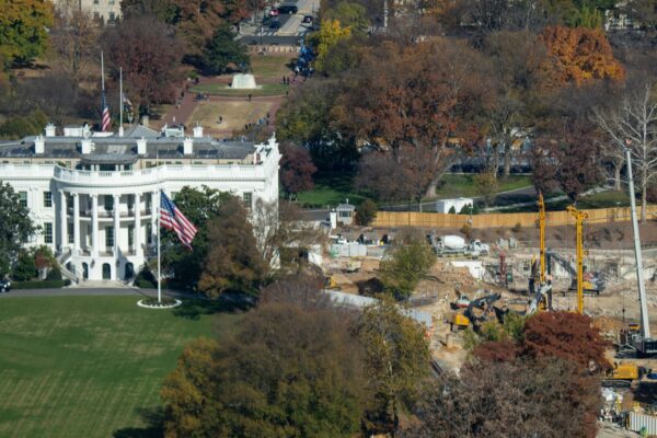 Judge told to reconsider national security implications of halting Trump’s White House ballroom