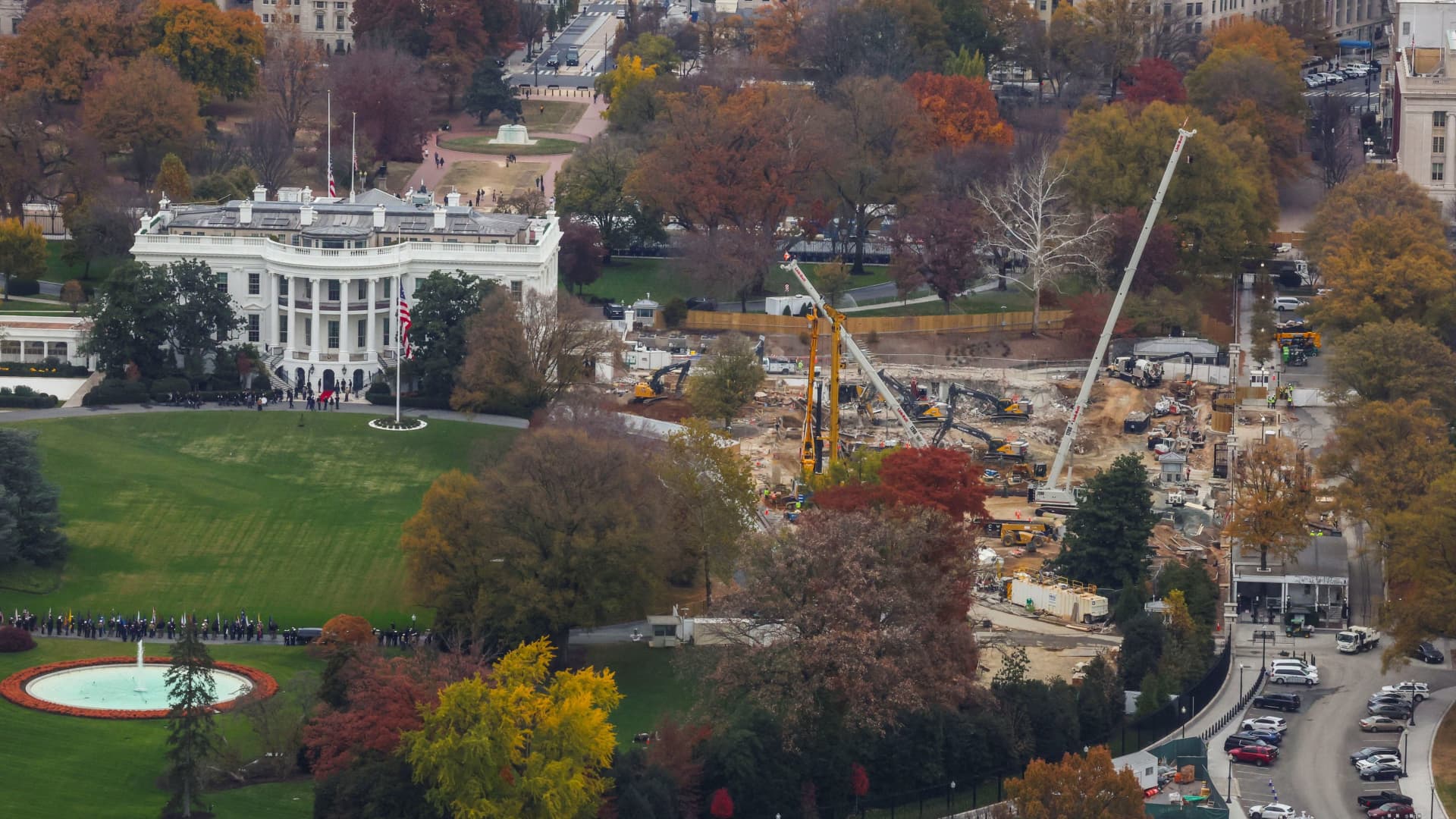 Judge blocks above-ground construction of White House ballroom