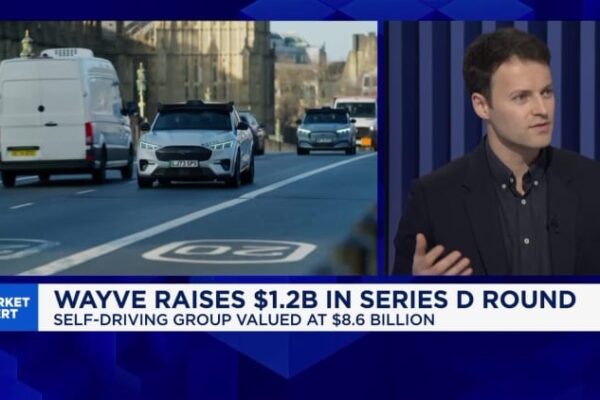 Wayve raises  million from AMD, Qualcomm, Arm