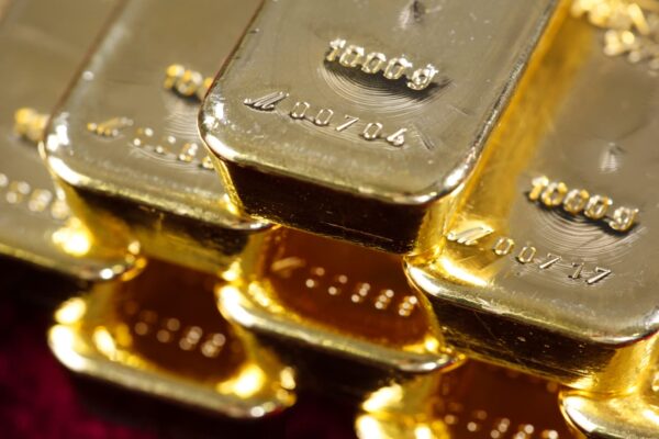 Gold is winning out against the dollar as nations manage global strife