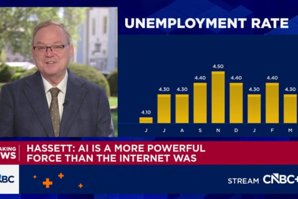 Hormuz Strait oil traffic down after ceasefire; Hassett credits one tanker