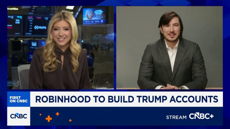 Trump Accounts put Robinhood in front of the next generation of investors, says CEO Vlad Tenev