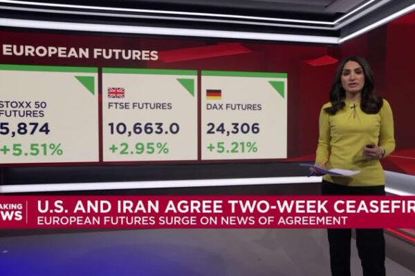 European markets react to Iran-U.S. ceasefire deal