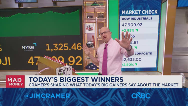 Jim Cramer says the market’s rally is a peek into what stocks are worth buying